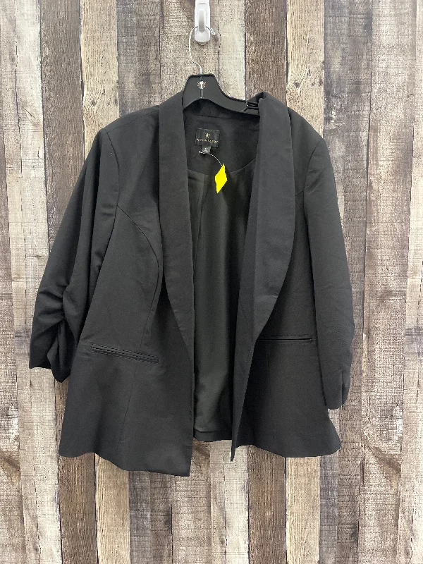 Blazer By Worthington In Black, Size: 2x