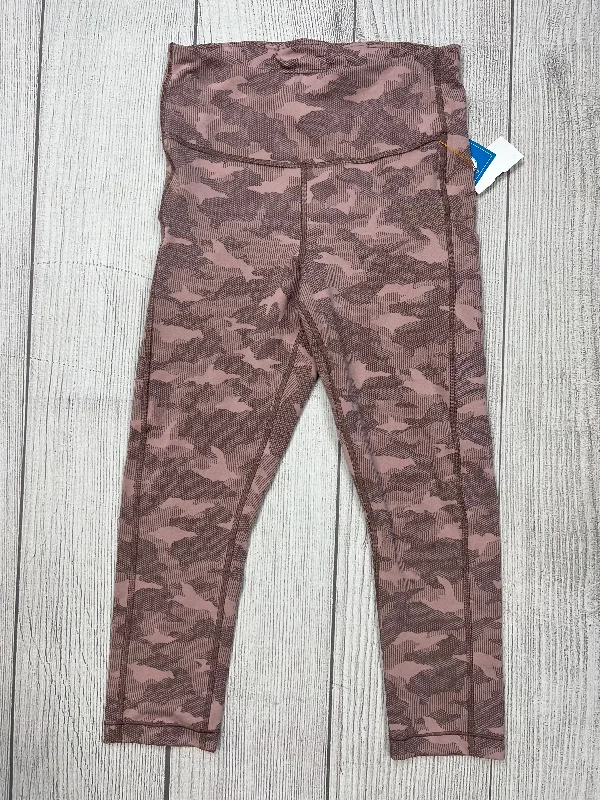 Pink Athletic Capris Athleta, Size S