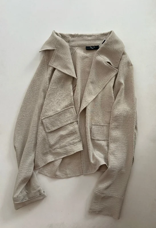 Blazer By Rafaella In Cream, Size: Xs