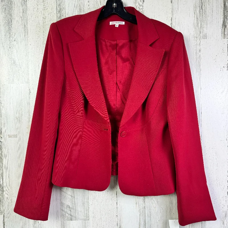 Blazer By Georgiou In Red, Size: L