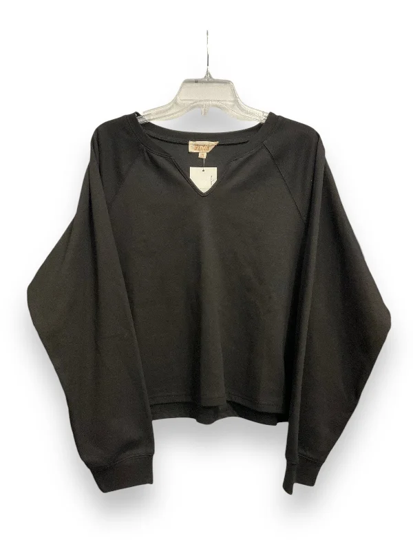 Top Long Sleeve Basic By Listicle In Black, Size: S