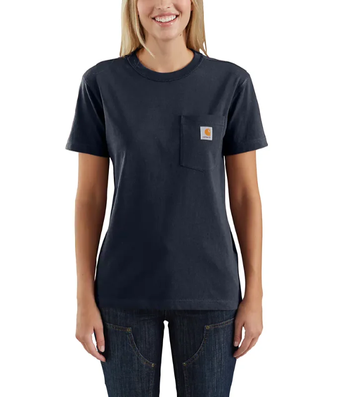 Women's Loose Fit Heavyweight Short-Sleeve Pocket T-Shirt