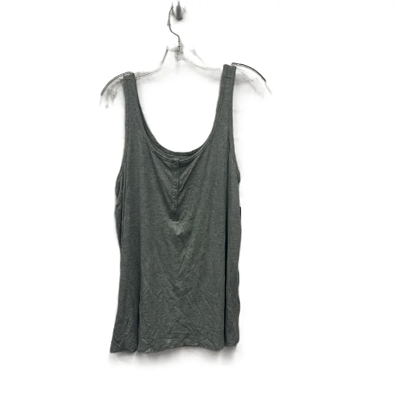 Top Sleeveless By Torrid In Grey, Size: 3x