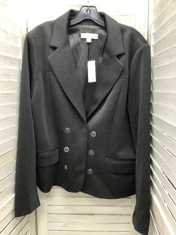 Blazer By New York And Co In Black, Size: 18