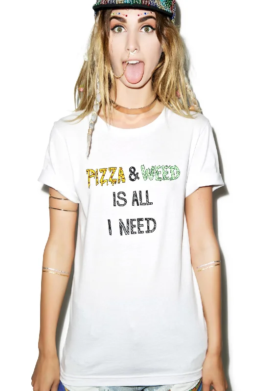 Pizza & Weed Tee