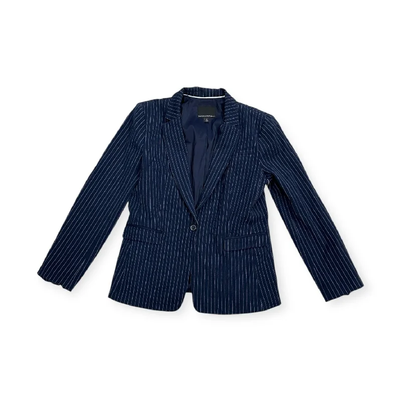 Blazer By Banana Republic In Blue, Size: 12