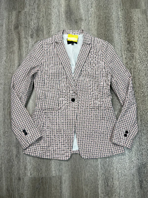 Blazer By Banana Republic In Plaid Pattern, Size: Xs