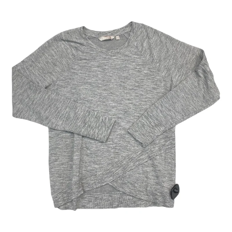 Athletic Sweatshirt Crewneck By Athleta In Grey, Size: M