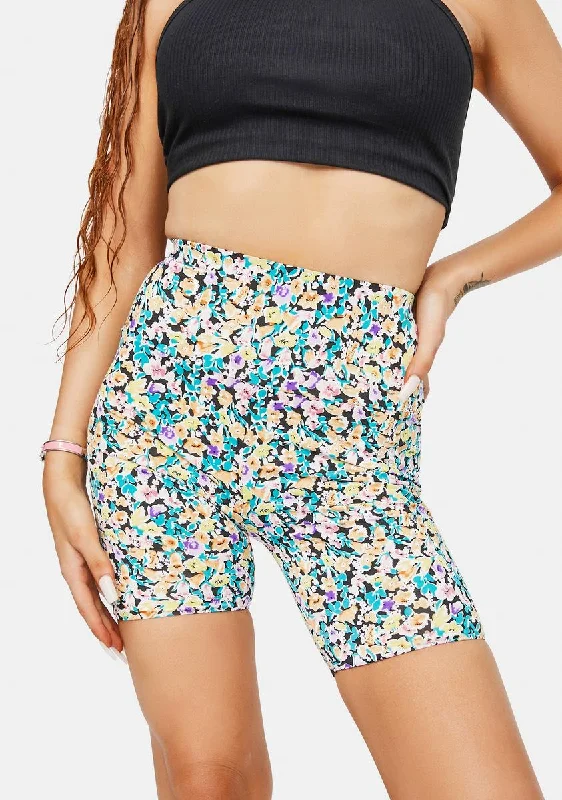 Lawson Floral Biker Shorts