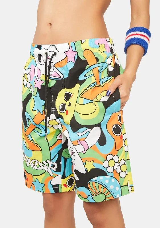 Shroom Mania Swim Shorts