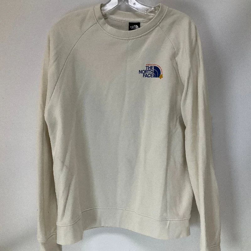 Sweatshirt Crewneck By The North Face In White, Size: Xl