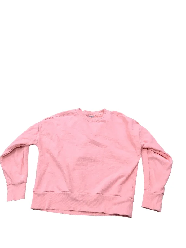 Pink Athletic Sweatshirt Crewneck Sweaty Betty, Size S