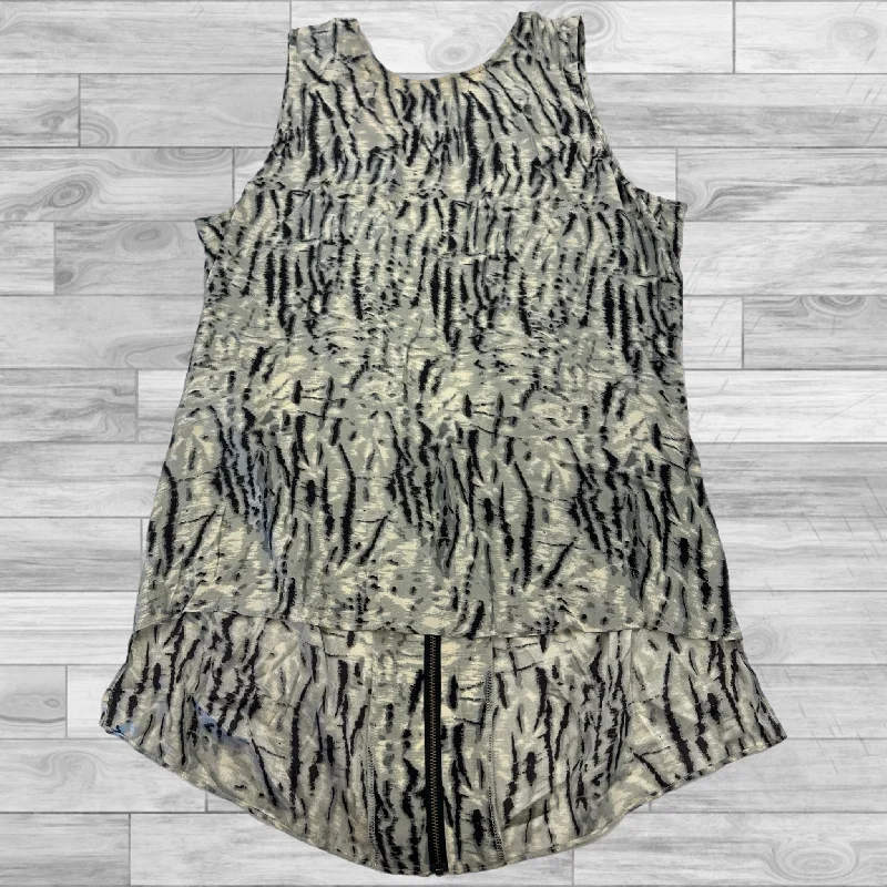 Top Sleeveless By Parker In Grey, Size: Xs