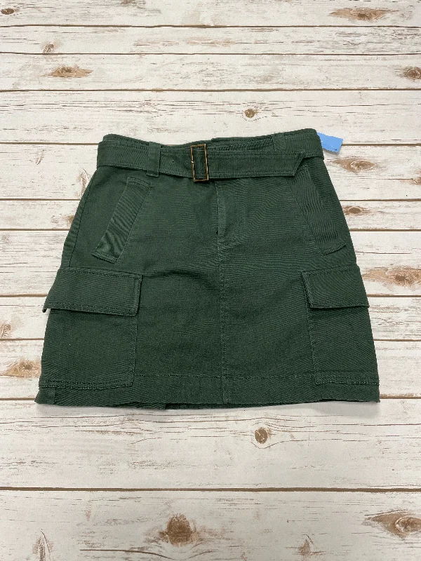 Skirt Mini & Short By Loft In Green, Size: 2