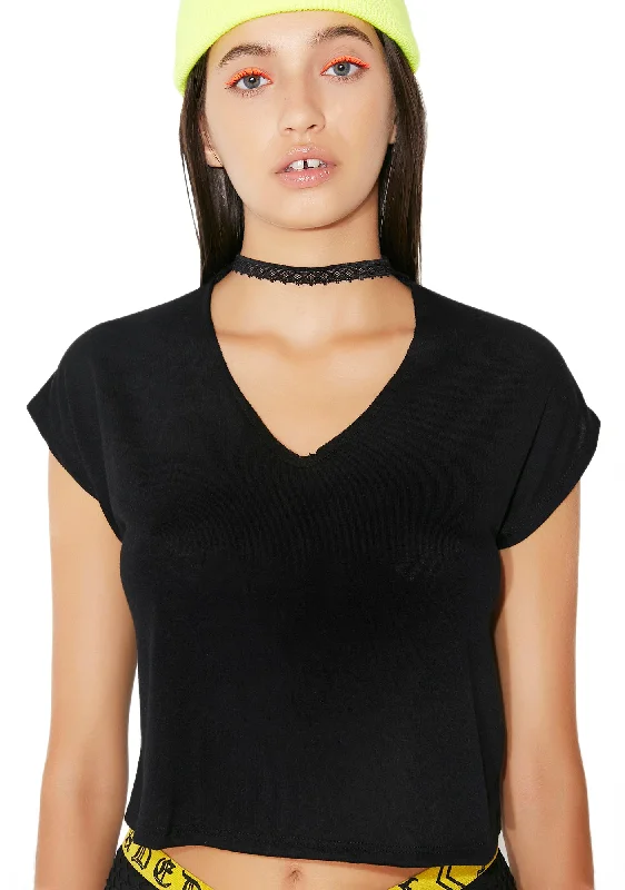 Missing Link Choker Tee