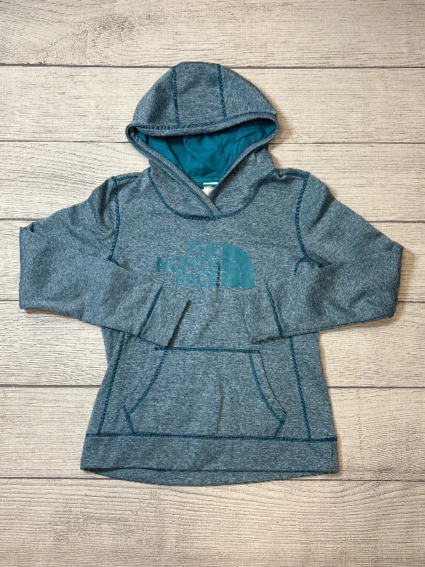 Sweatshirt Hoodie By The North Face In Blue, Size: M