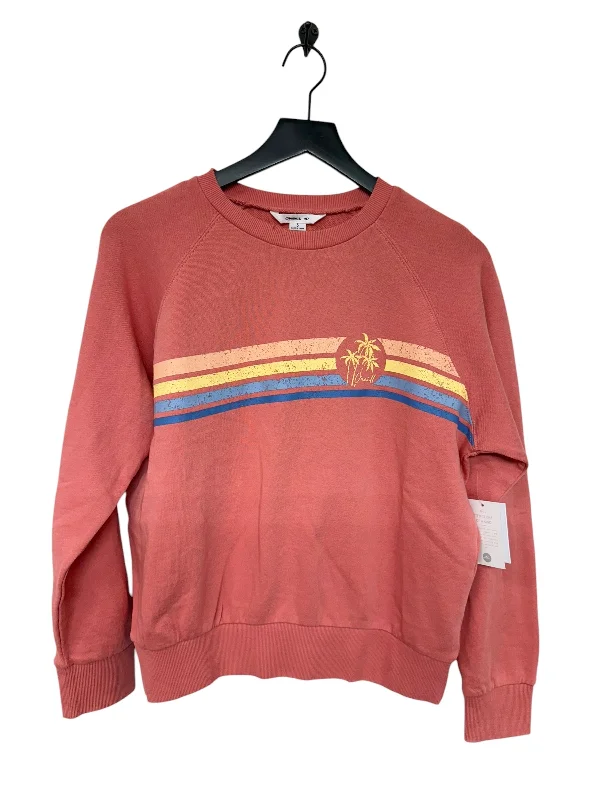 Sweatshirt Crewneck By Oneill In Pink, Size: S