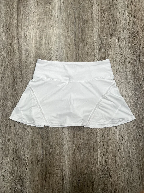 White Athletic Skirt Mondetta, Size M