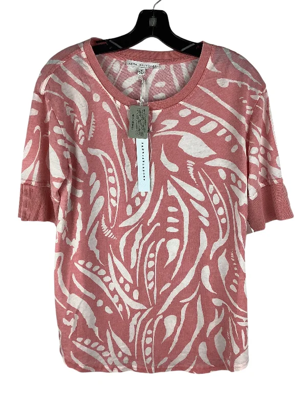 Top Short Sleeve By Jane And Delancey In Pink, Size: M