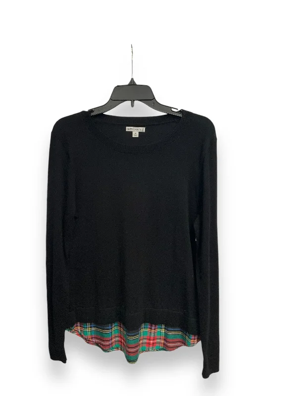 Top Long Sleeve Basic By J. Crew In Black, Size: M