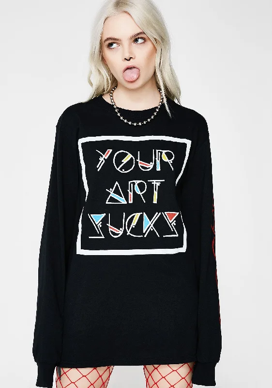 Your Art Suckz Tee