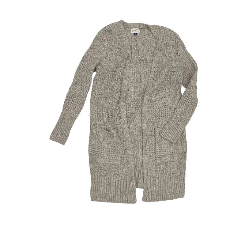 Sweater Cardigan By Universal Thread In Taupe, Size:S