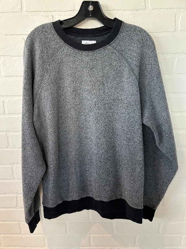 Sweatshirt Crewneck By feat In Grey, Size: M