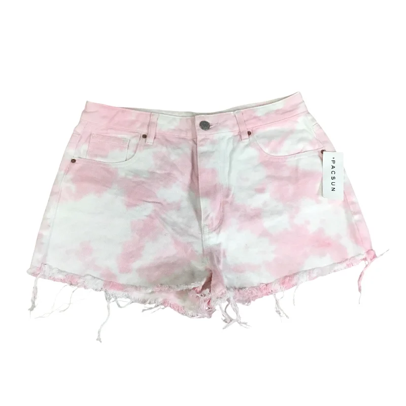 Shorts By Pacsun In Pink & White, Size: 4