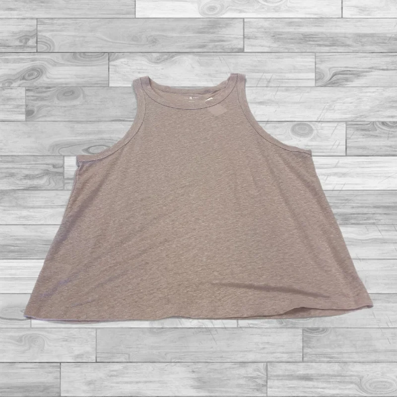 Top Sleeveless Basic By Lou And Grey In Pink, Size: L