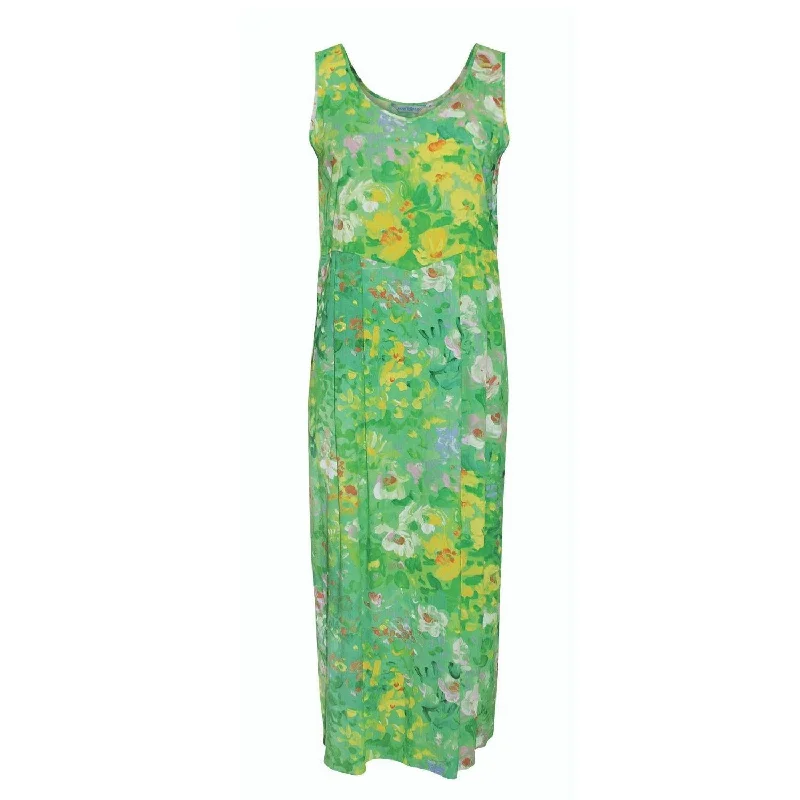 Janice Dress - Flower Paint