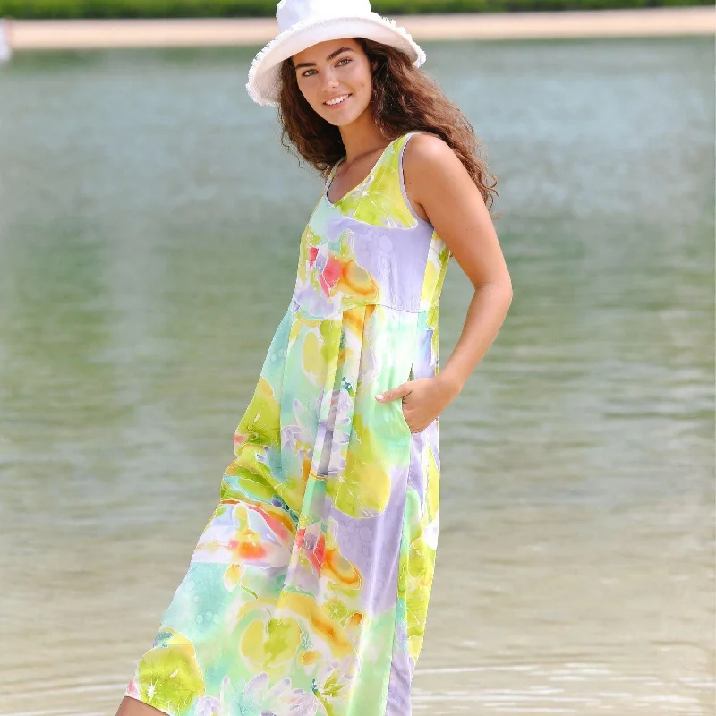 Janice Dress - Koi Pond