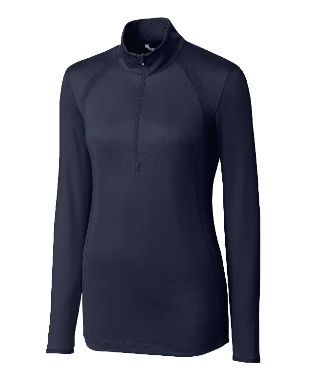 Cutter & Buck Ladies' Williams Half Zip Jacket