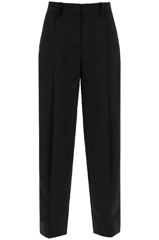 Ganni Women's weight Pants With Pleats